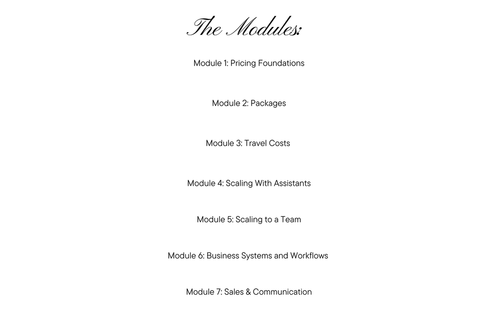 The Makeup Artist Pricing and Package Webinar