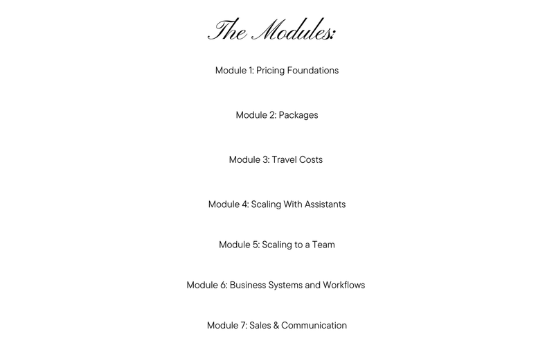 The Makeup Artist Pricing and Package Webinar