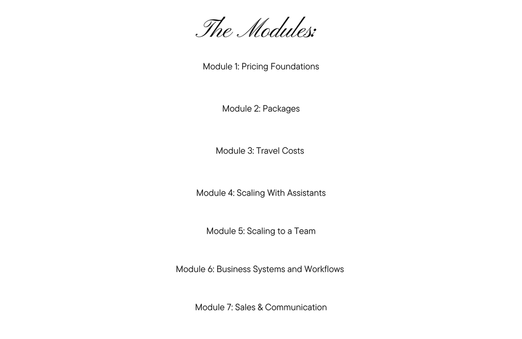 The Makeup Artist Pricing and Package Webinar