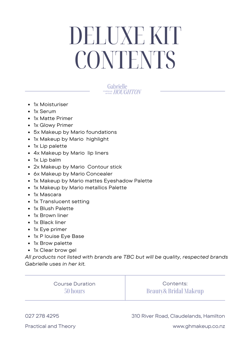 GH Academy September 2025 Course Deposit